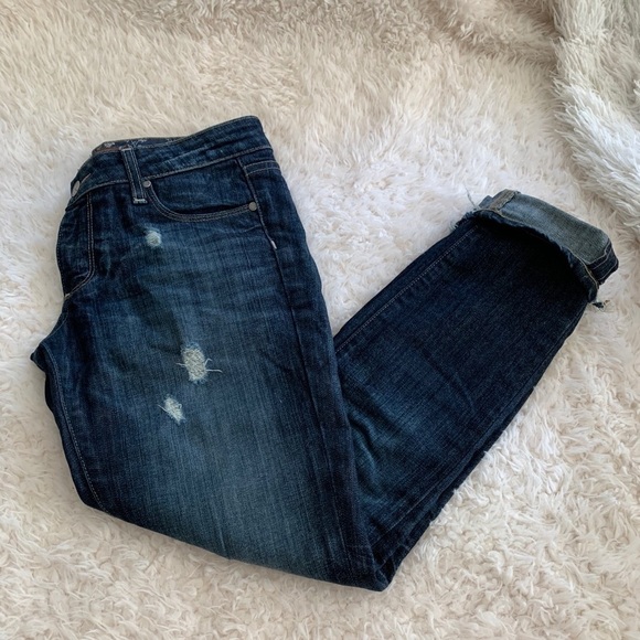 Paige SKYLINE ANKIE PEG JEANS - Picture 1 of 12